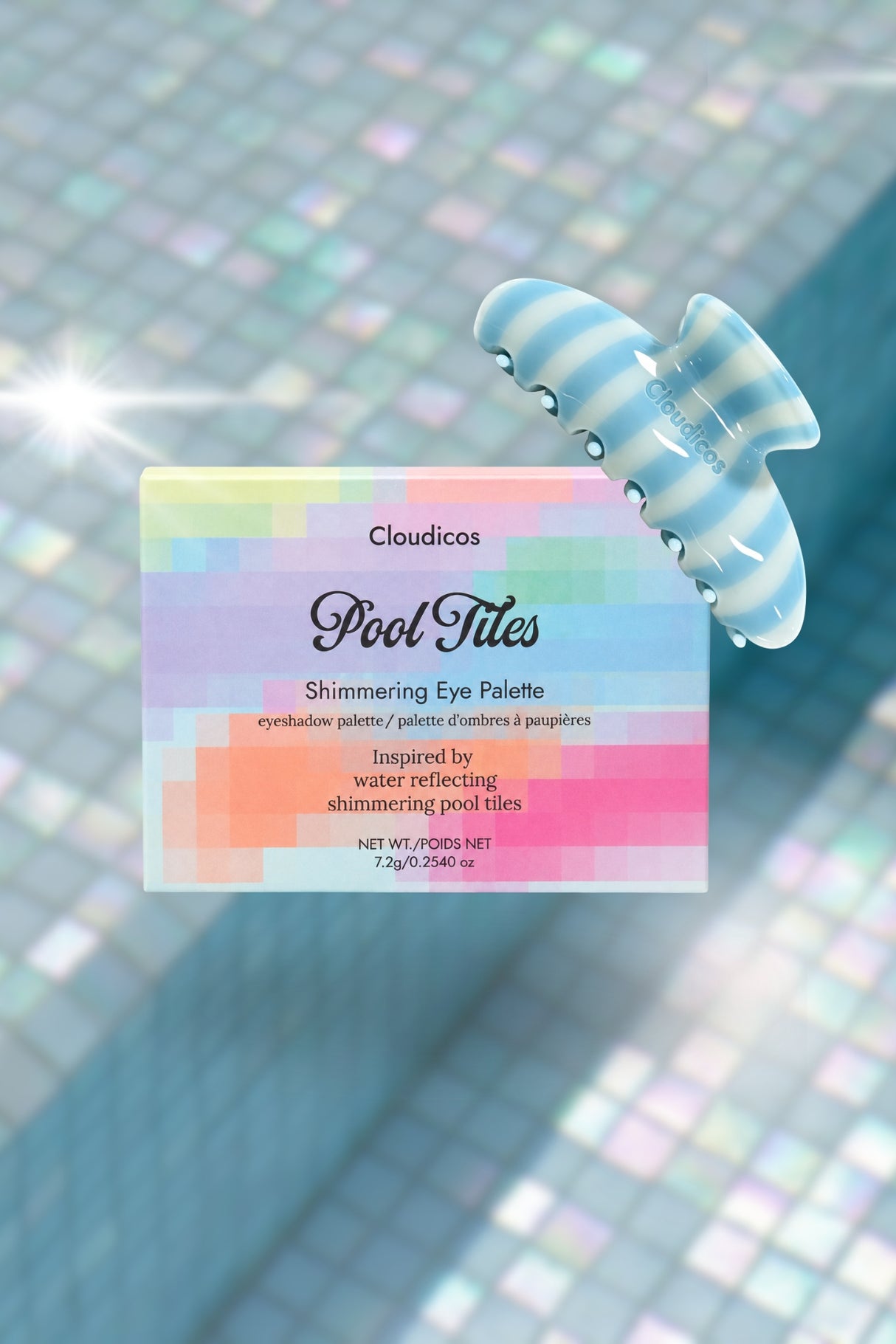 The Pool Tile Glitter Palette