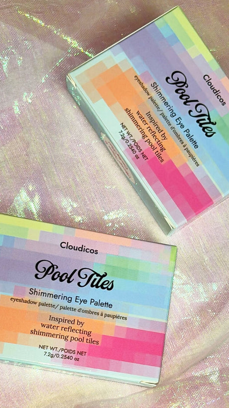 The Pool Tile Glitter Palette