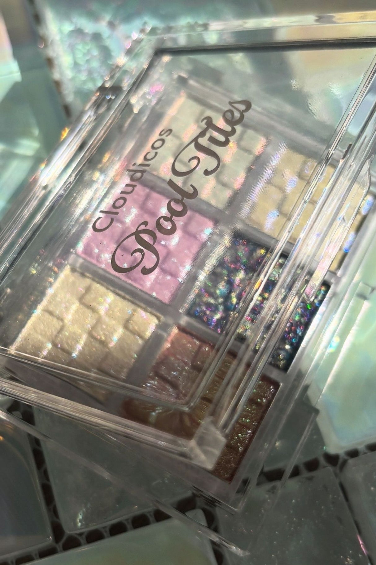 The Pool Tile Glitter Palette