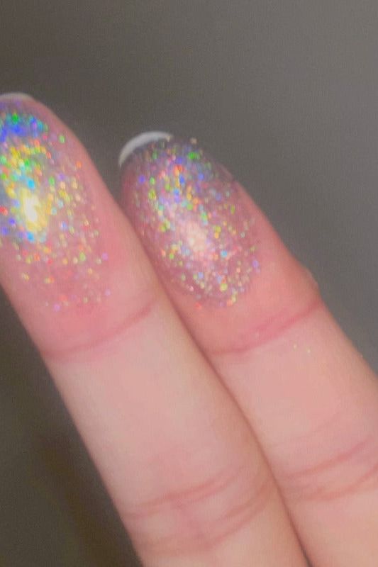 holographic eyeshadow swatches