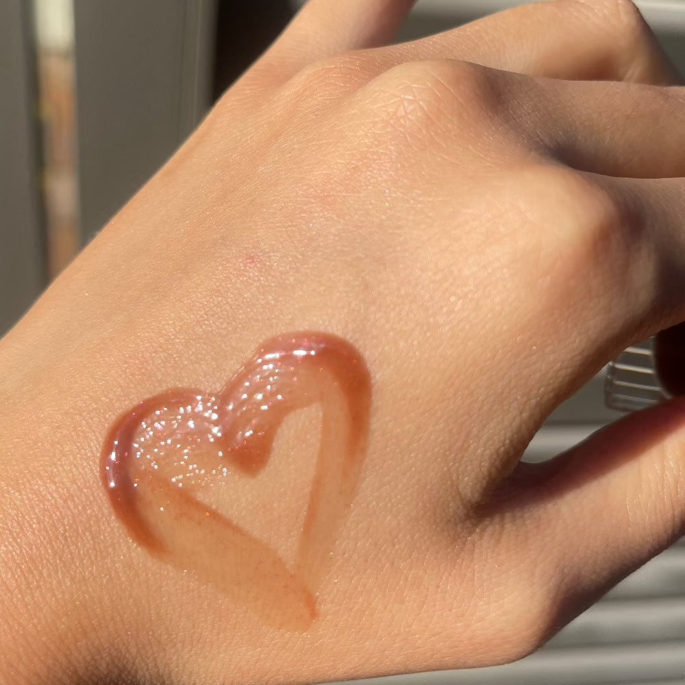 brown lip gloss hot chocolit