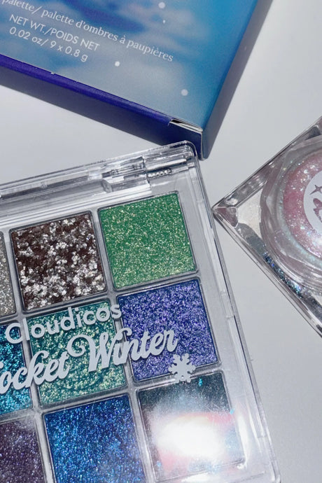 Silver Glitter Eyeshadow