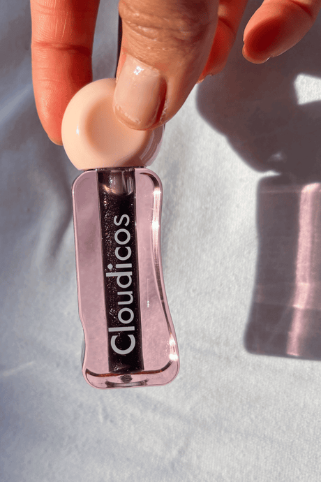 glittery lip stain