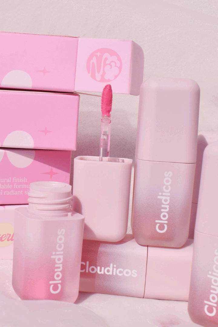 mini size liquid blush pink cute