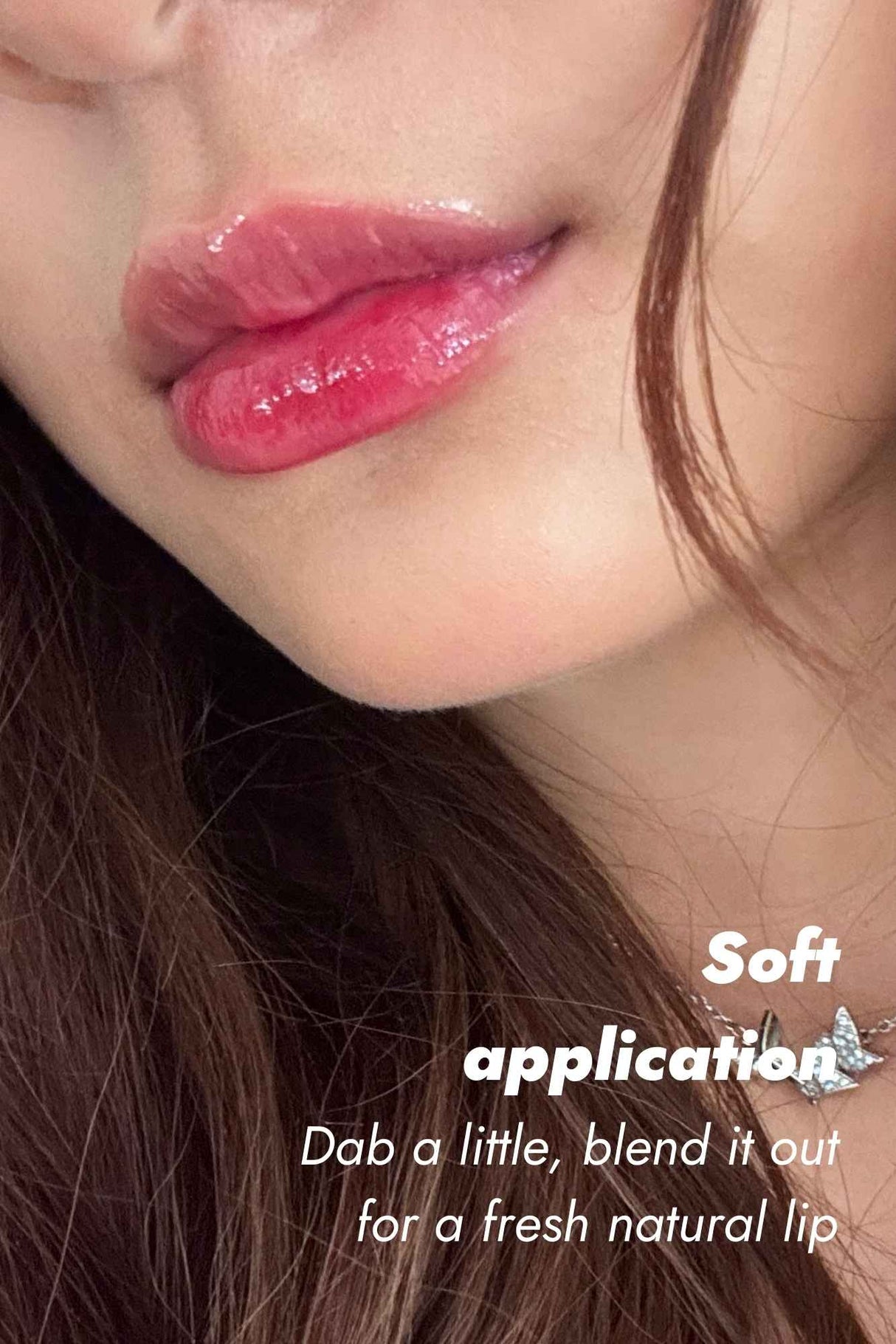red lip stain sheer application korean style