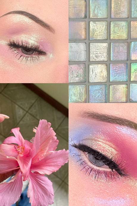 The Pool Tile Glitter Palette