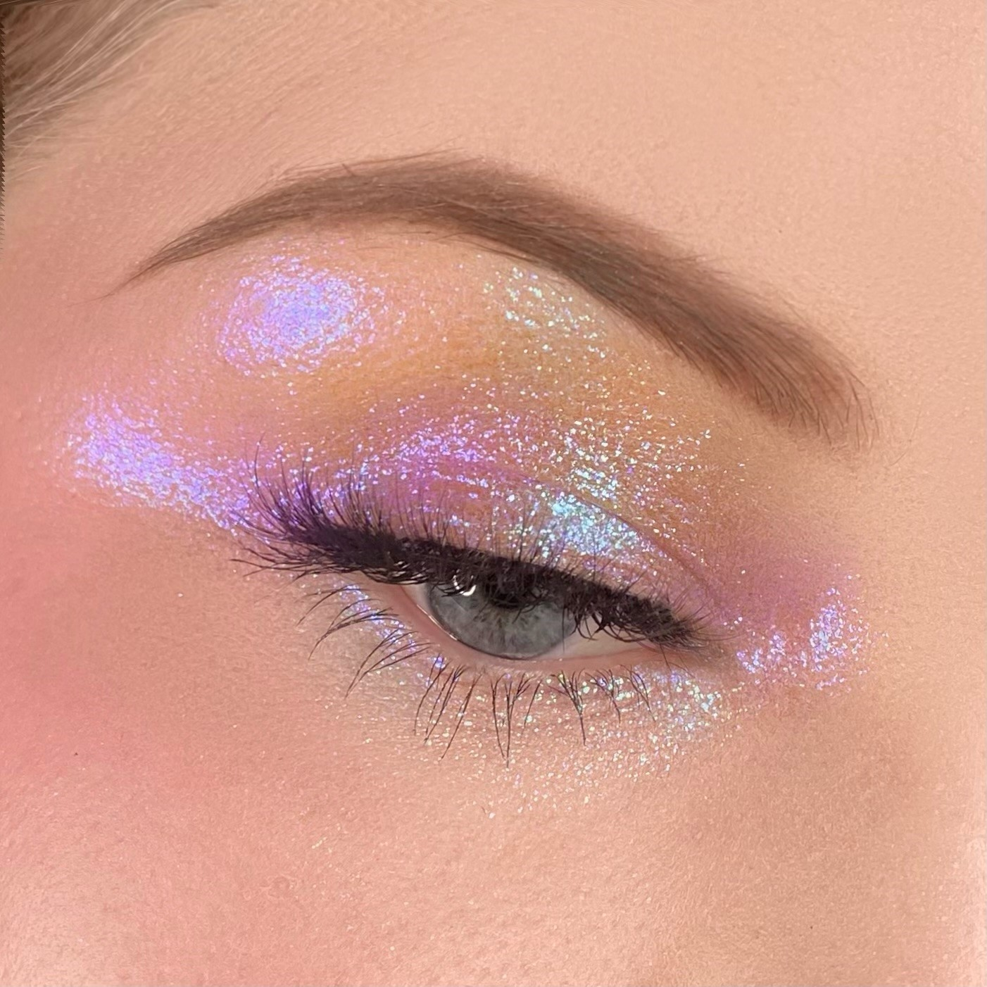 glitter eyeshadow