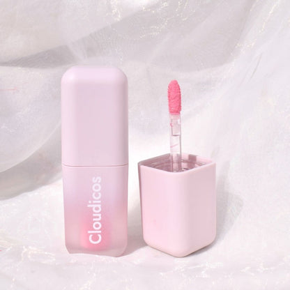 glowy pink liquid cream blush