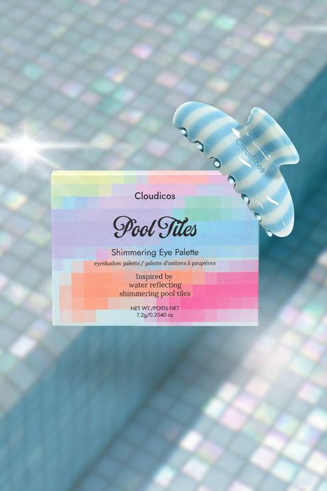 The Pool Tile Glitter Palette