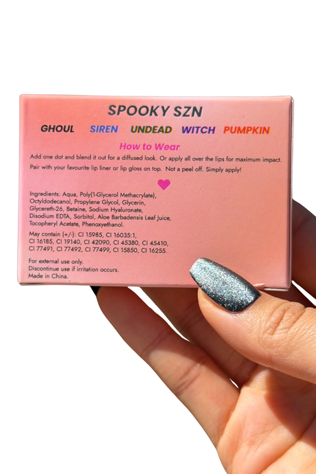 SPOOKY Hyaluronic Love Lip Stain Mini Set