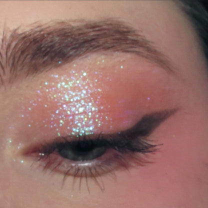duochrome magical sparkly eye makeup chinese makeup trend