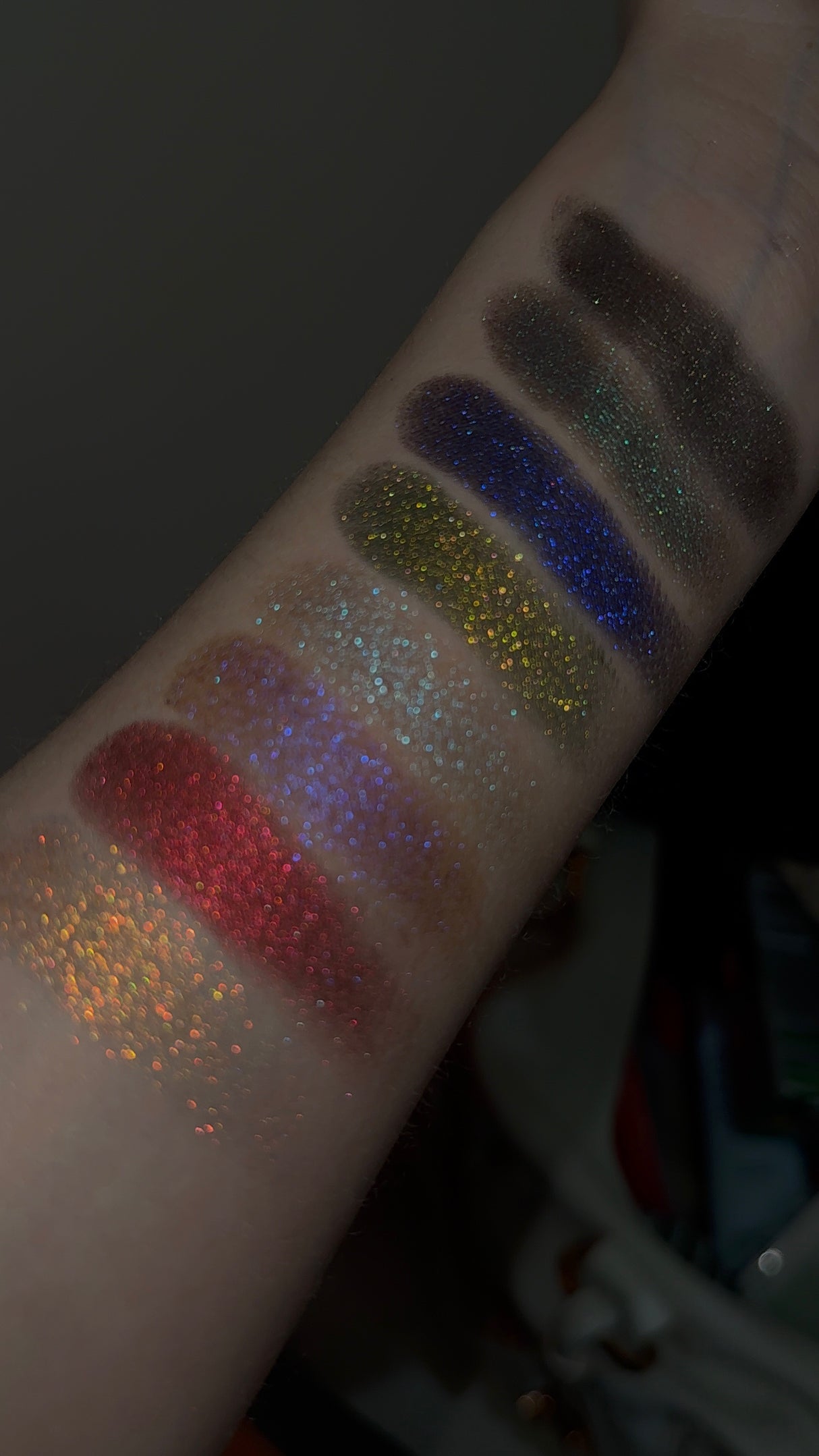 Black Opal Glitter Eye Palette
