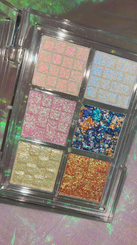 The Pool Tile Glitter Palette