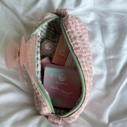 pink aesthetic makeup bag from australia