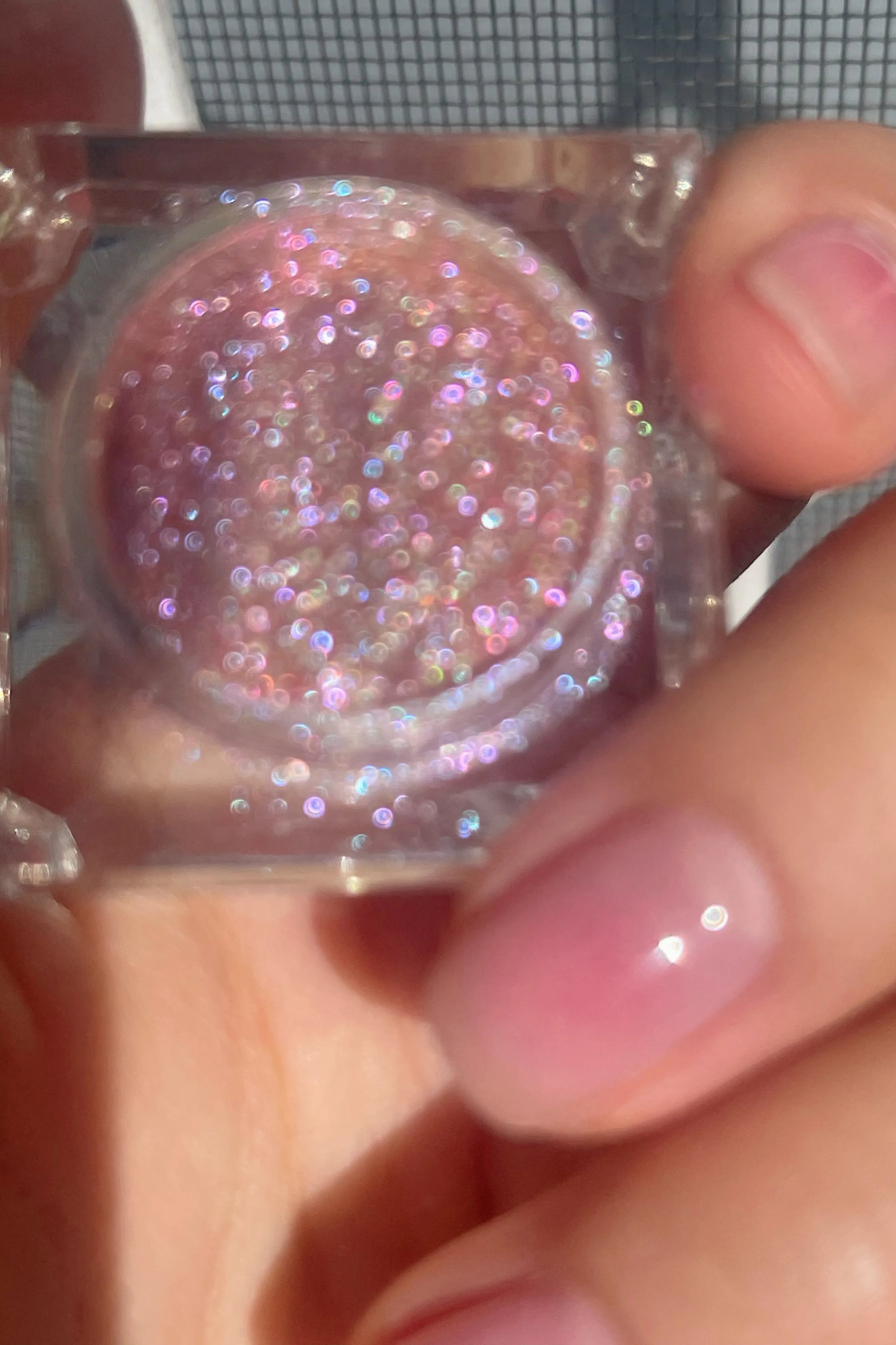 sparkly pink lavener silver loose glitter
