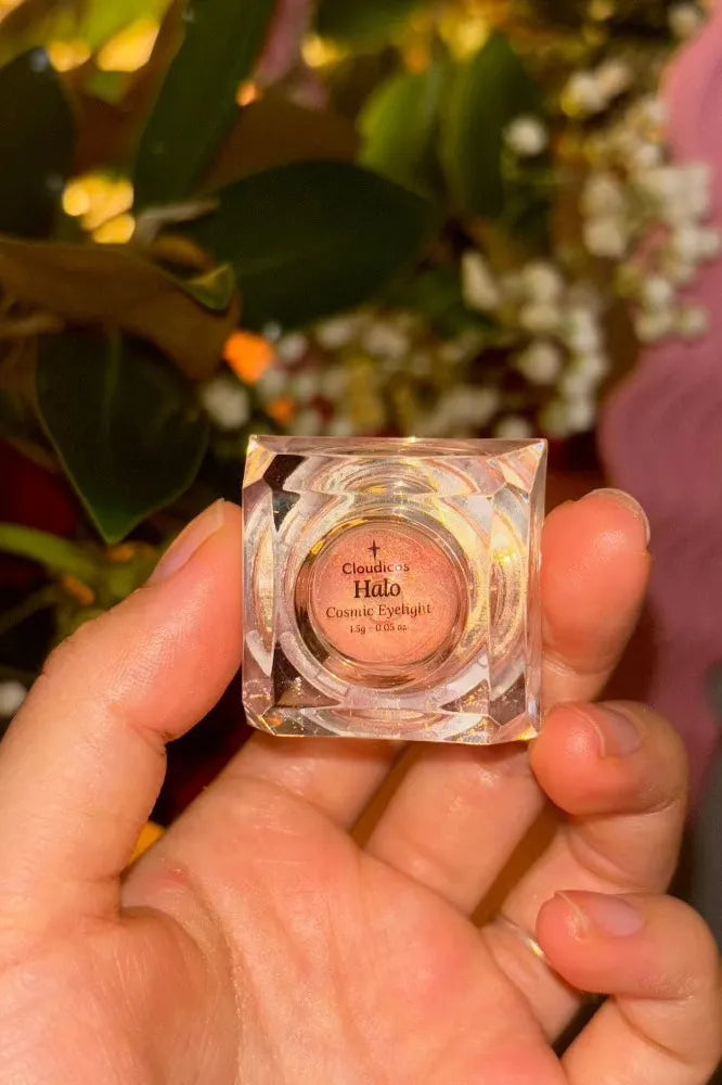 champagne orange sparkle eyeshadow