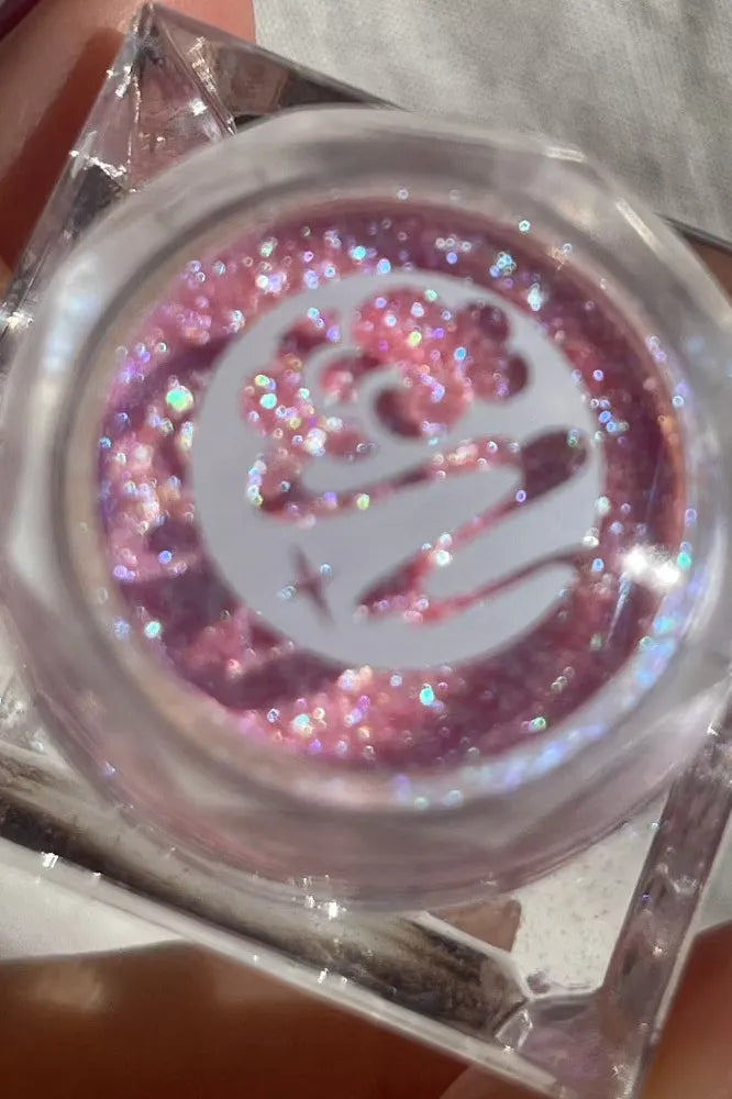 pink funfetti eyeshadow shimmer indie cruelty free glitter