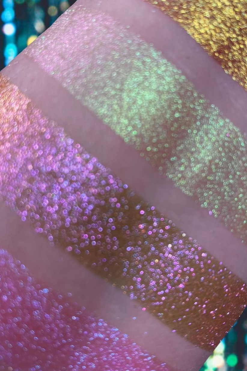sparkly eyeshadow collection