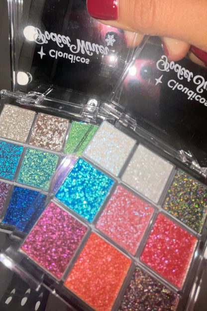 Pocket Winter Glitter Eye Palette