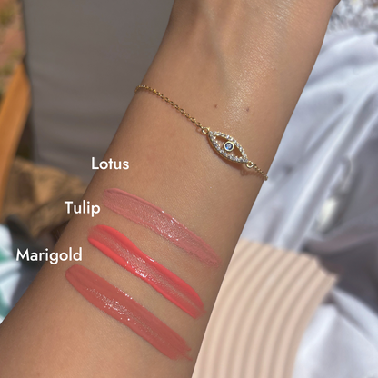 liquid blush swatch comparisons on medium skin