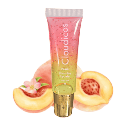 peachy pink lip jelly fruit flavoured