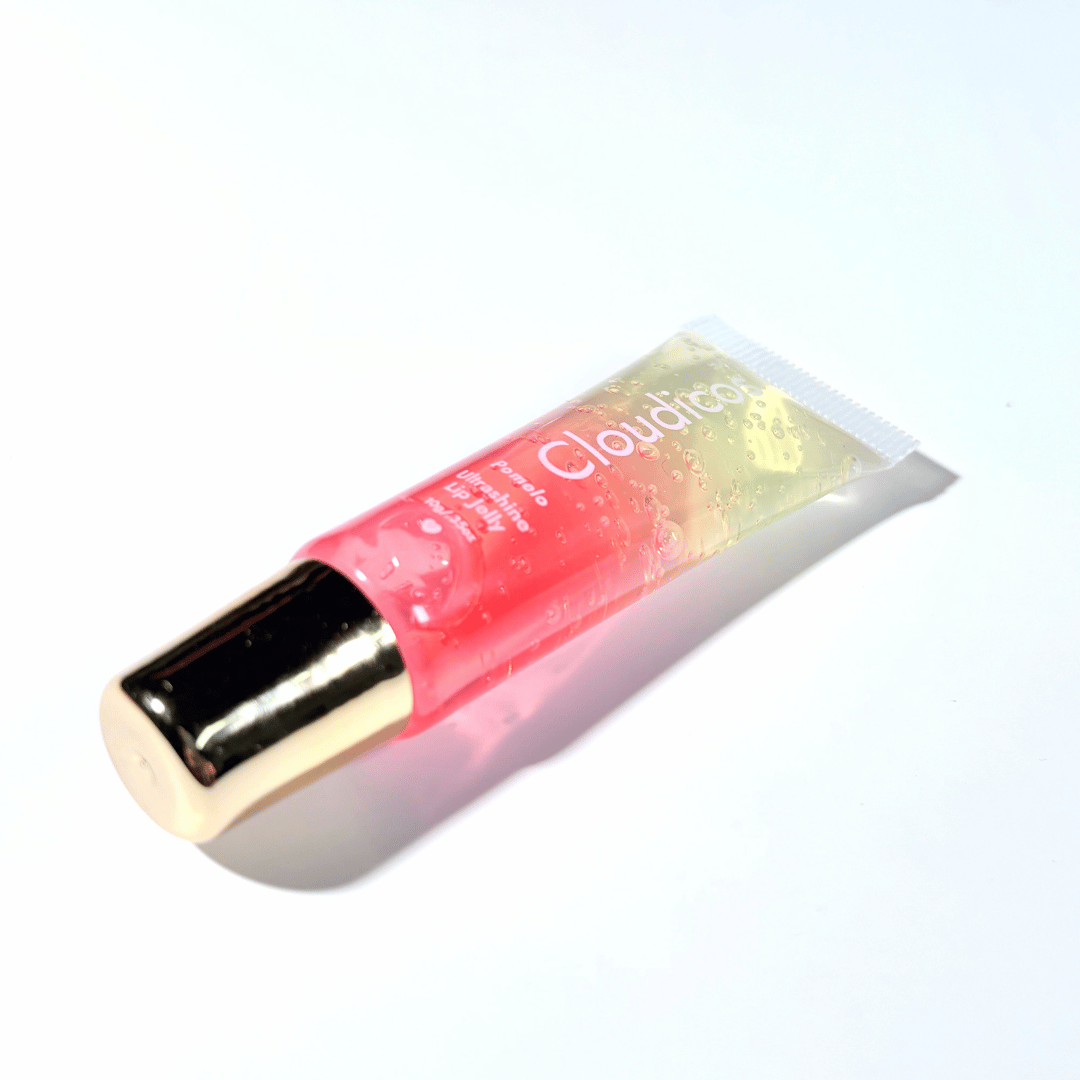 pomelo lip jelly in squeeze tube front side