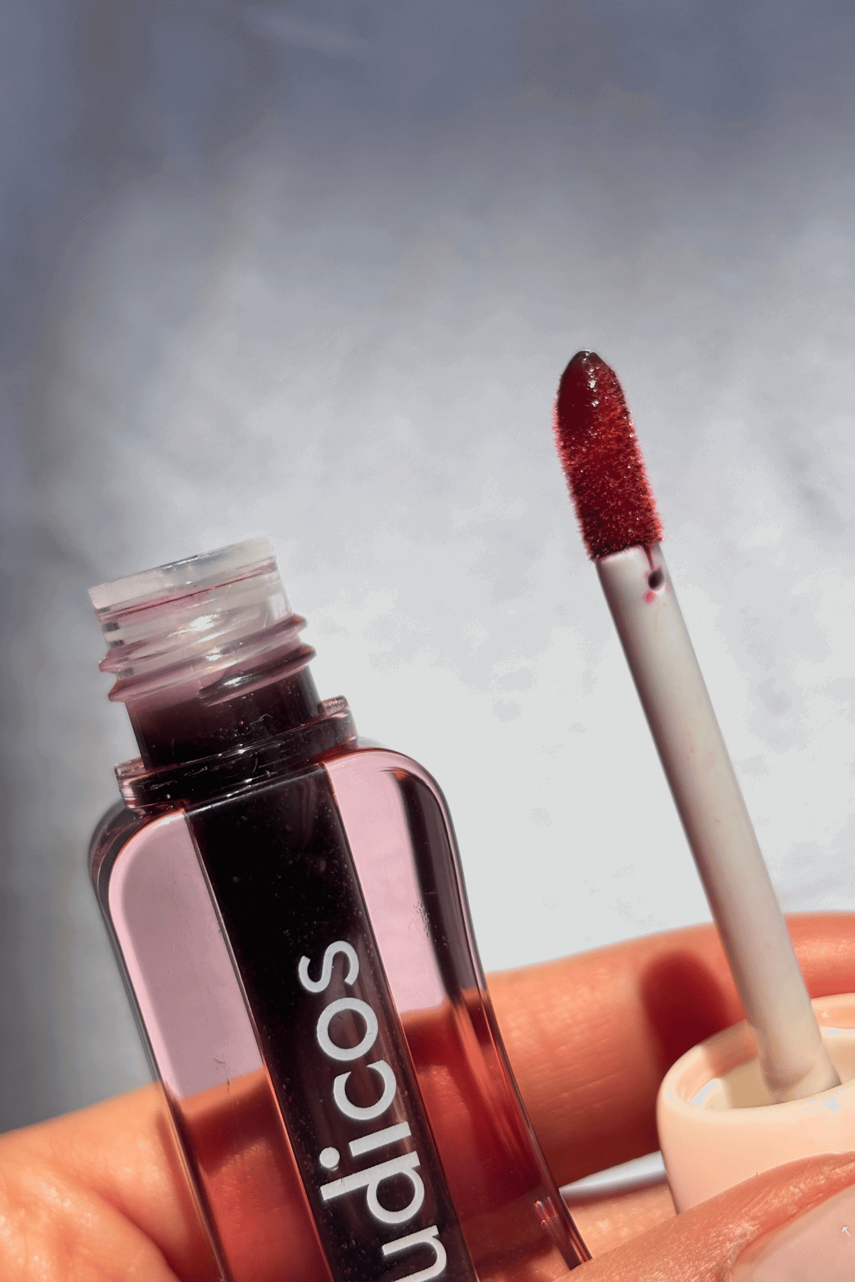 black lip stain