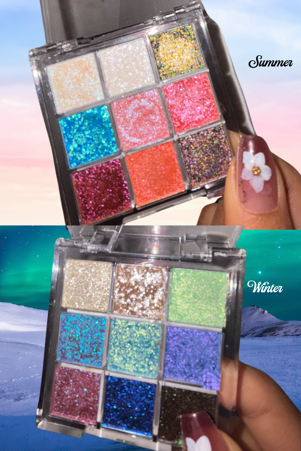 Pocket Summer Glitter Eye Palette