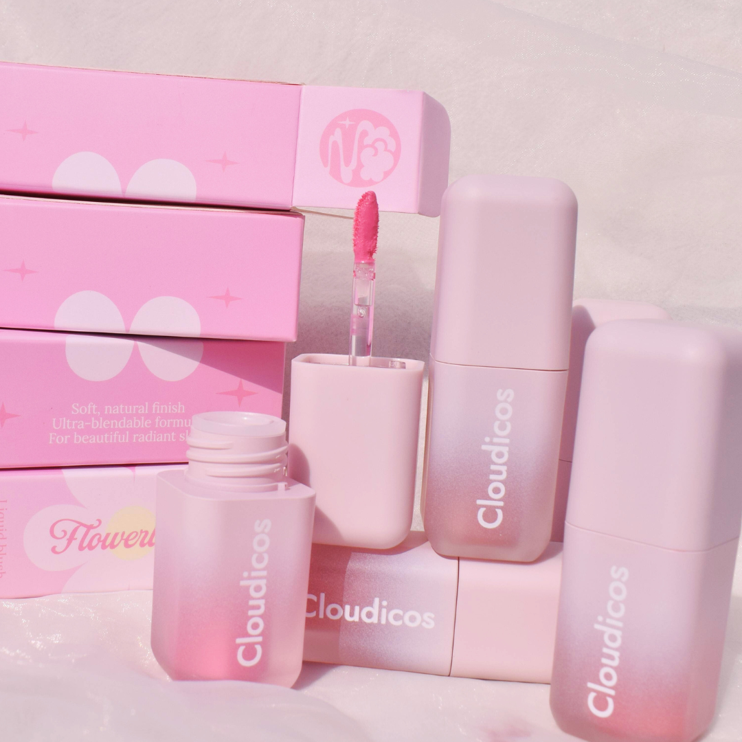 mini size liquid blush pink cute