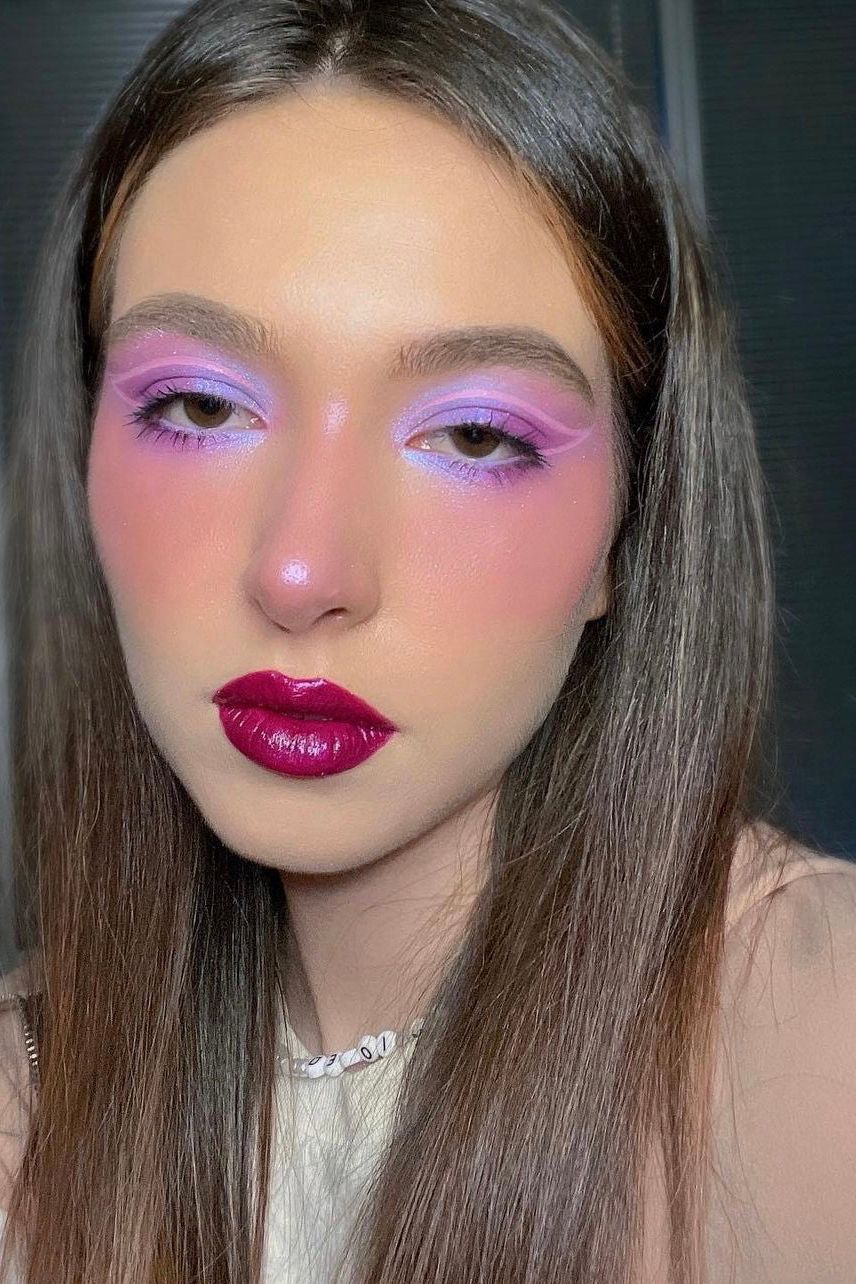 purple eyeshadow look inspo