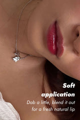 red lip stain