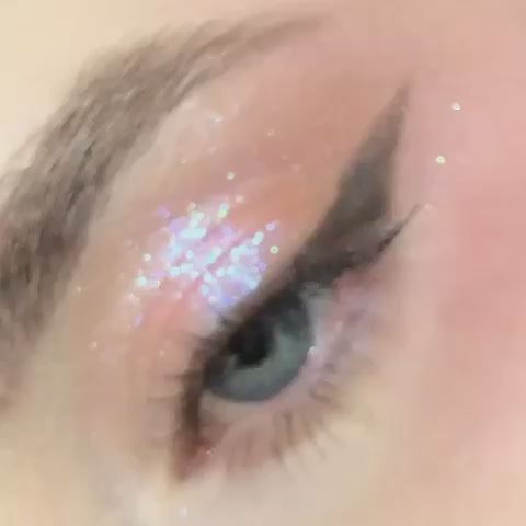 magical eye makeup fairy vibes