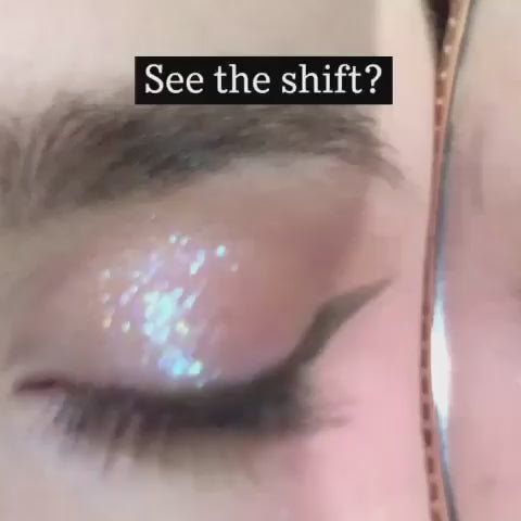 sparkly eye makeup