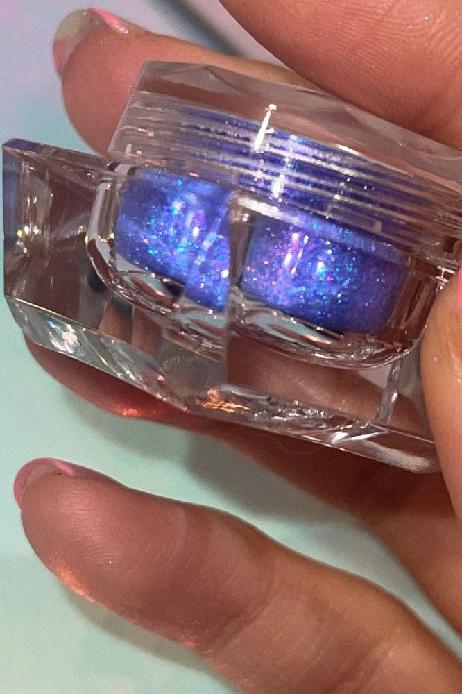 periwinkle blue indigo multichrome sparkly pigment